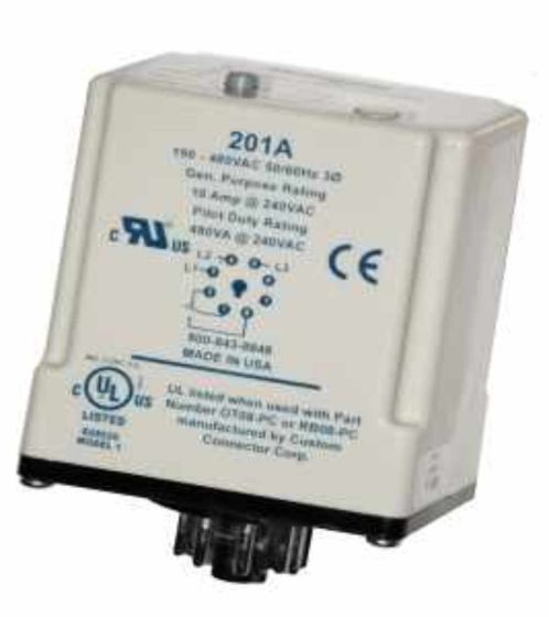 Protección eléctrica para motor trifásico